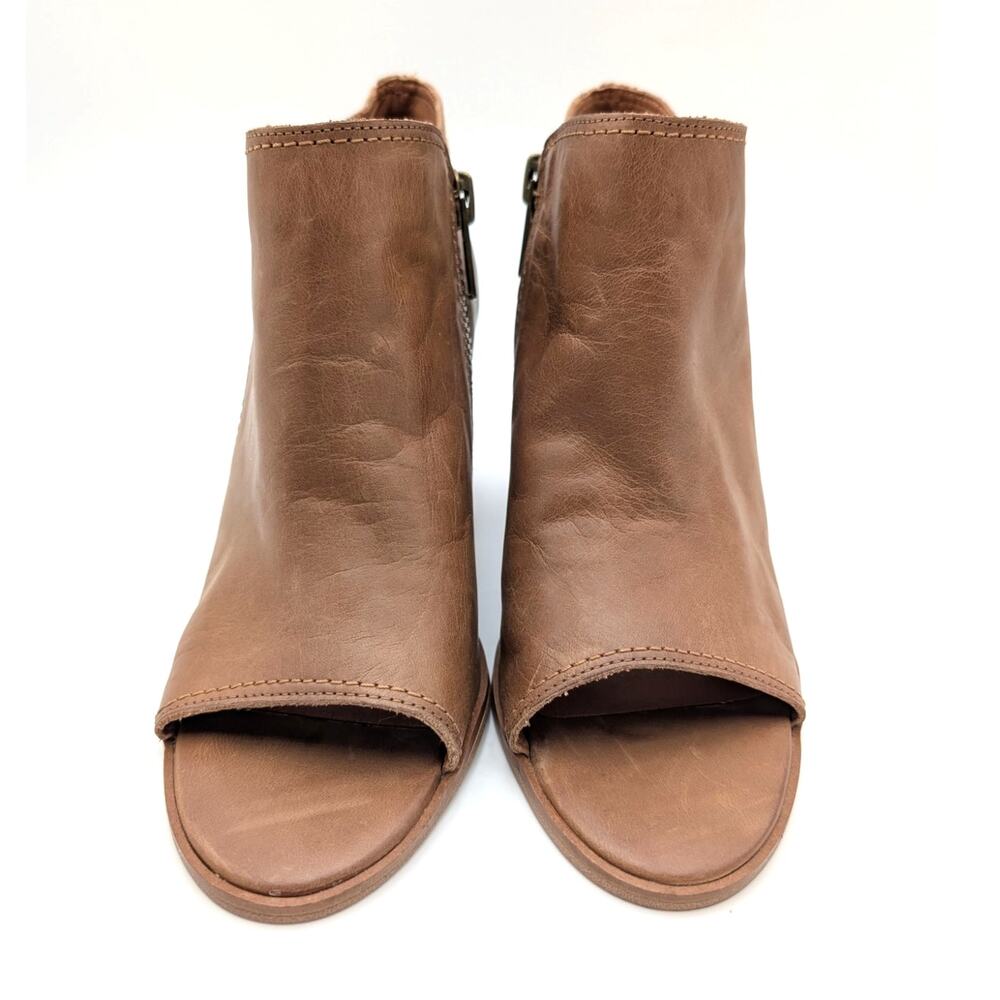 Lucky Brand Joseleen Peep Toe Heel Sandal Women's Tuscany Norway Size US9M EU40 - Picture 2 of 10